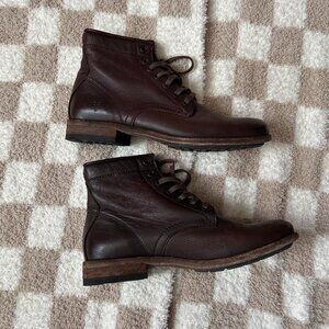 Frye Brown Leather Boots